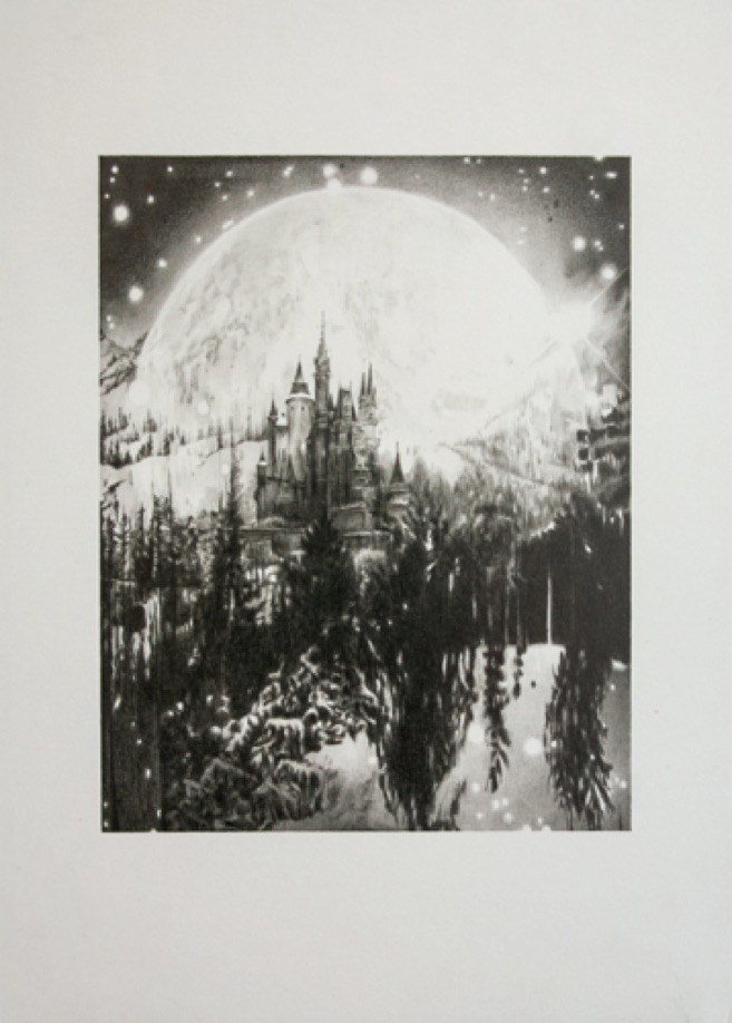 WHERE THE VAMPIRES LIVE, 2017, pencil on board, 30x21cm WHERE THE VAMPIRES LIVE, 2017, pencil on board, 30x21cm